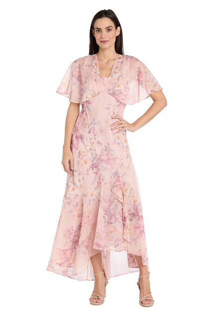 ラップ風スカートドレス(ベージュ)T1-360BE-M | OTONA DRESS