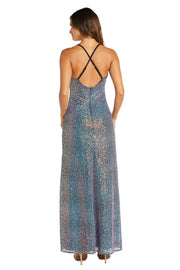 Nightway Shimmer Gown - Petite