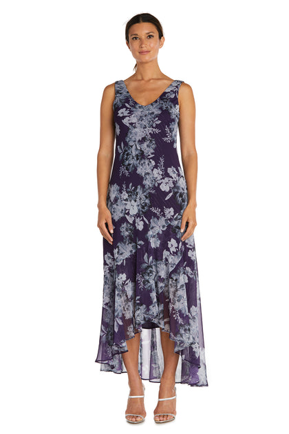 High-Low Floral Jacket Dress – R&M Richards