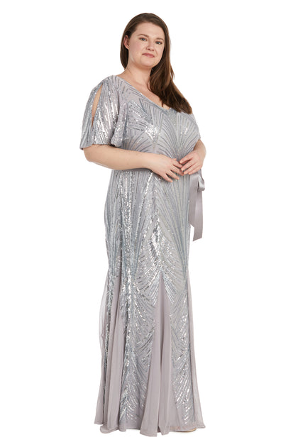 R&M Richards 1875W Long Plus Size Evening Dress for $64.99, – The Dress  Outlet