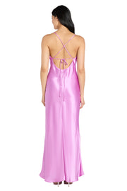 Stella Satin Cowl Gown
