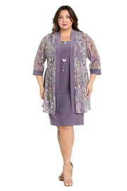 Lavender Daytime Jacket Dress