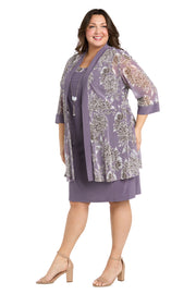 Lavender Daytime Jacket Dress