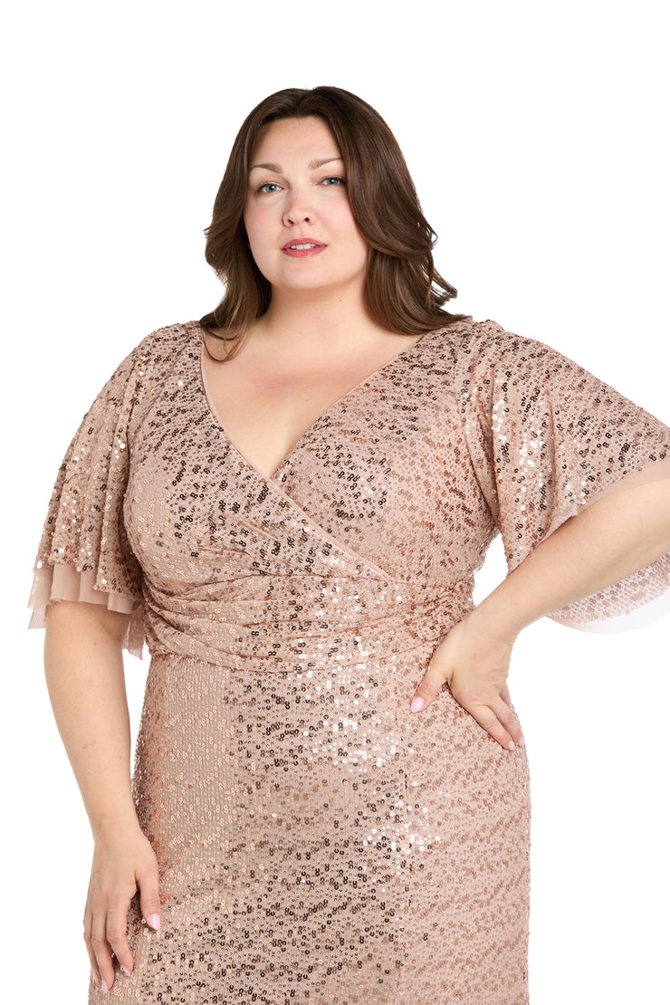 Cocktail Dress Rose Gold Plus Size Clothing Rose Gold Sequin Plus Size Empire Charmeuse Long Prom Cocktail Dress Rose Gold Plus Size Clothing Rose Gold Sequin Plus Size Empire Charmeuse Long Prom