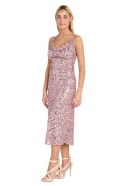 Marcy Midi Sequin Dress