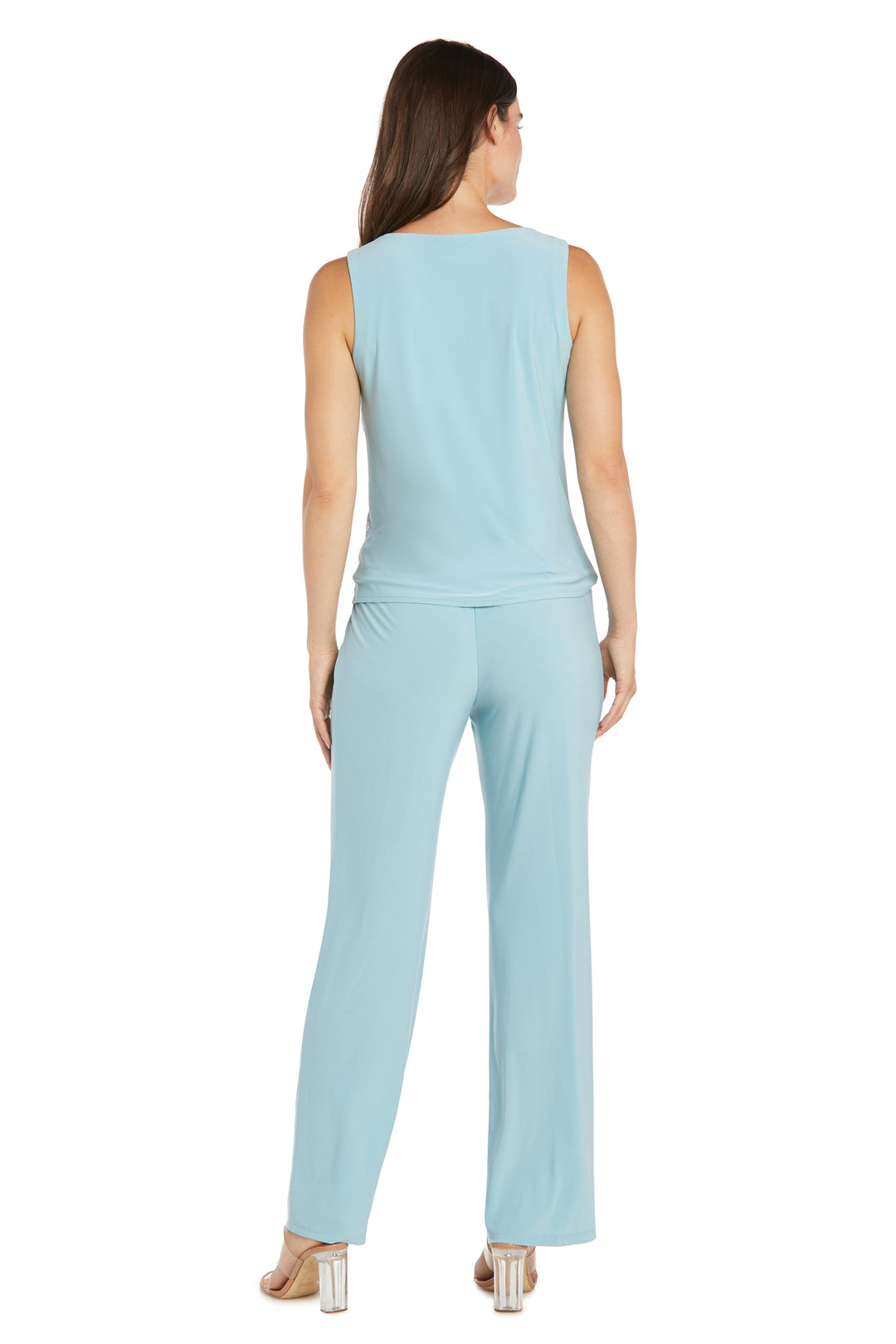 売れ筋商品|||アールアンドエムリチャーズ カットソー トップス レディース Women's 3-Pc. llic Jacquard Jacket, Tank Top & Pant Set Ocean/Silver R&M Richards Women's Pink 3-Pc. Metallic Jacquard Jacket,Top