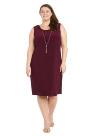 Sequenced Laced Jacket Dress - Plus