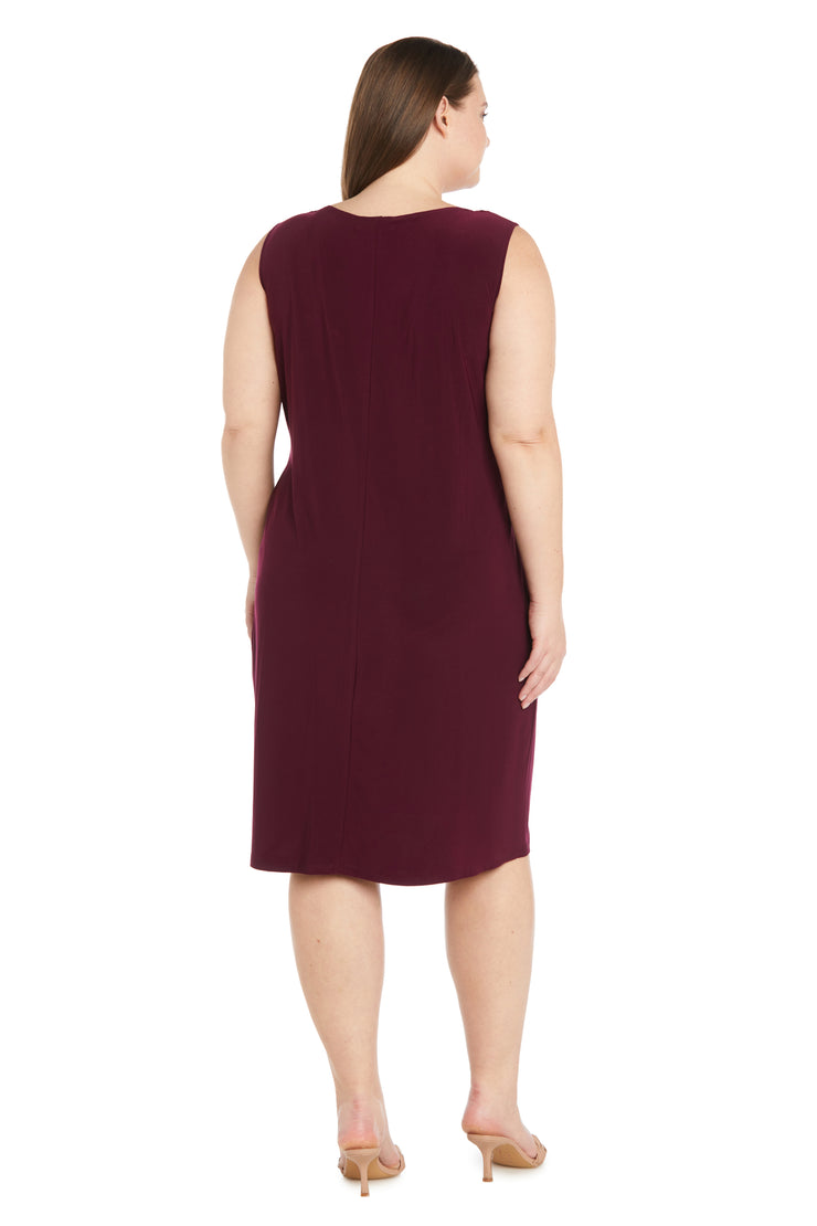 Sequenced Laced Jacket Dress - Plus