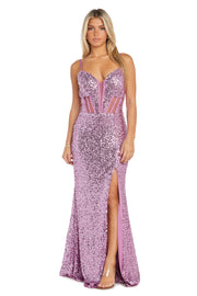 Colette Sequined Gown