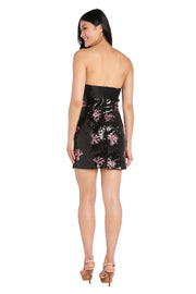Blake Bow Strapless Mini Dress
