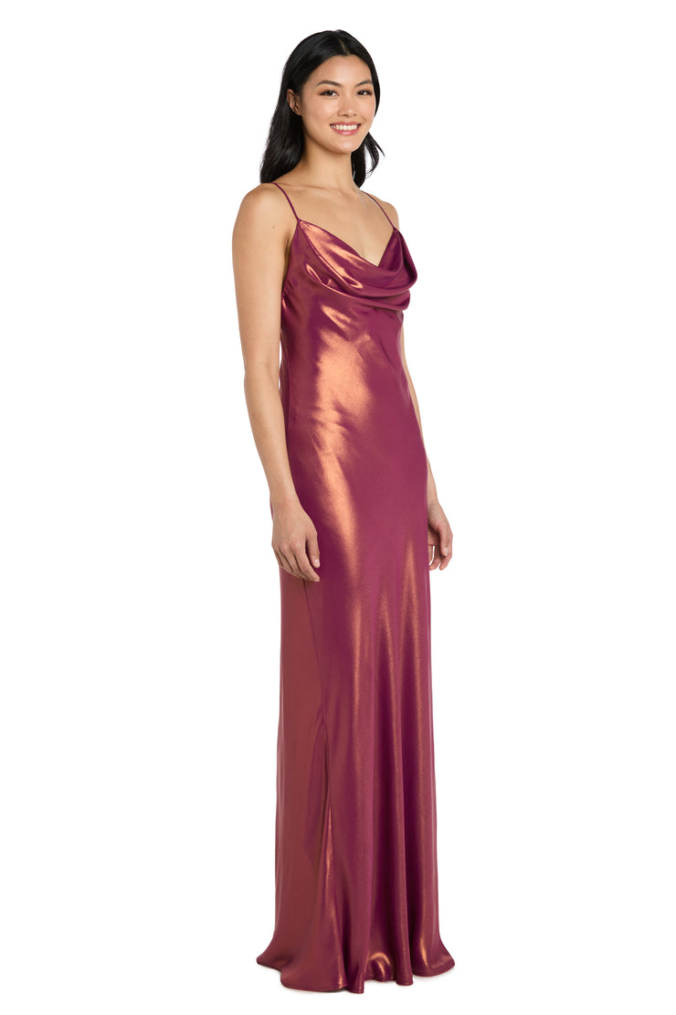 Millie Metallic Long Dress