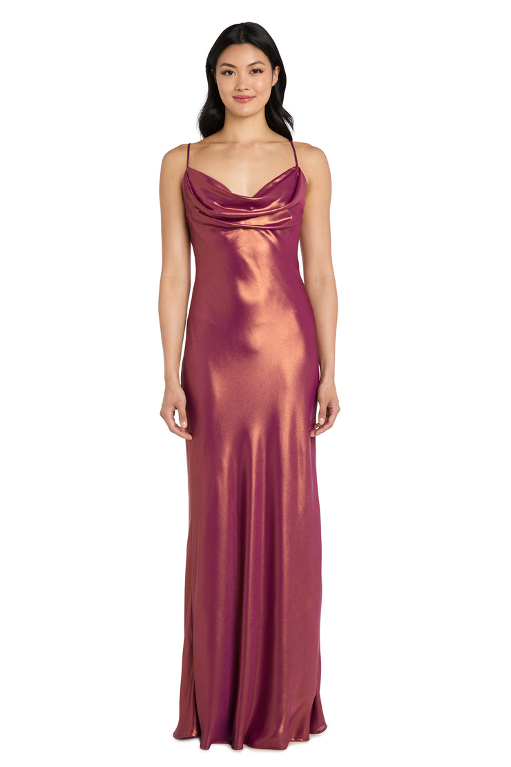 Millie Metallic Long Dress