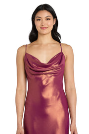 Millie Metallic Long Dress