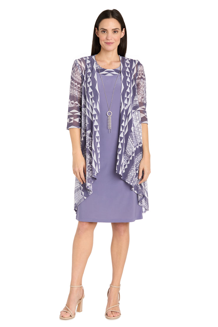 Lavender Daytime Jacket Dress