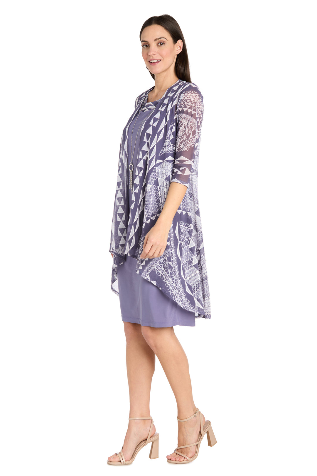 Lavender Daytime Jacket Dress - Petite – R&M Richards