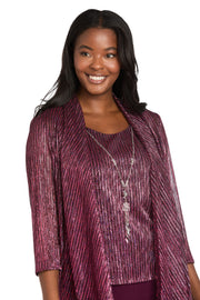 Sequined Duster Pant Set