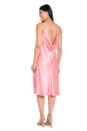 Sunset Sorbet Halter Dress