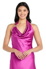 Macie Magenta Mini Dress