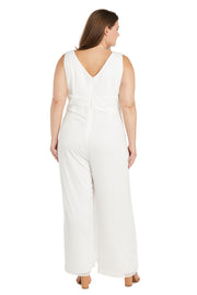 Sleeveless Flyaway Pant Jumpsuit - Plus