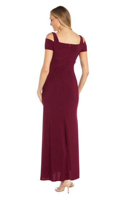 Nightway Full Length Evening Gown With Slit – R&M Richards