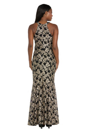 Cambri High Neck Gown