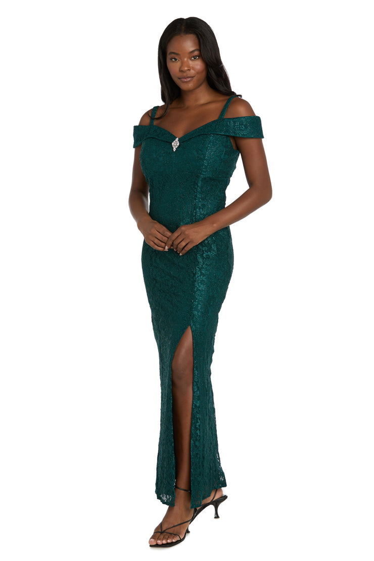 Off the shoulder Evening Gown