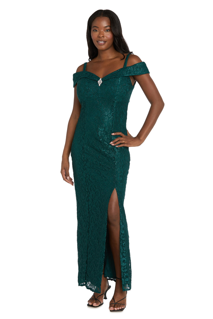 Off the shoulder Evening Gown