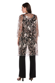 Beaded Embroidered Pantsuit