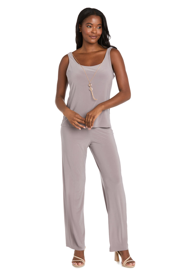 Delicate Floral Blossom Embroidered  Pantsuit
