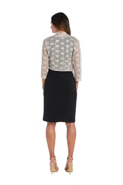 Lace Bolero with Scalloped Edges