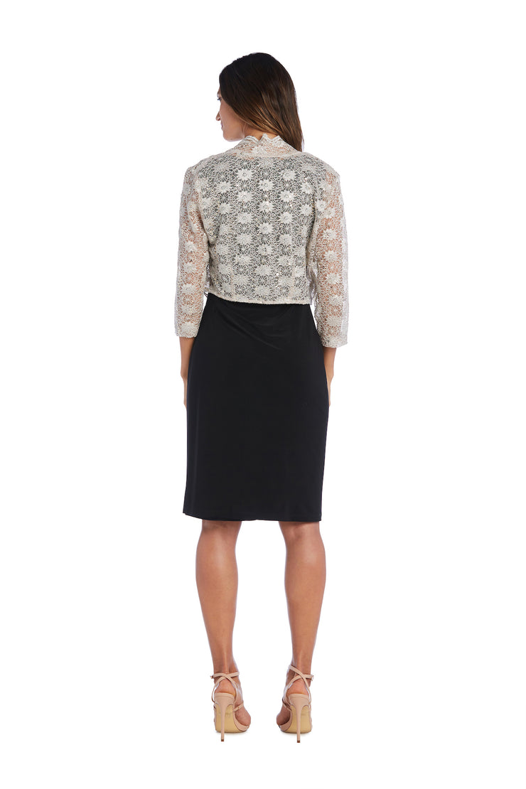 Lace Bolero with Scalloped Edges