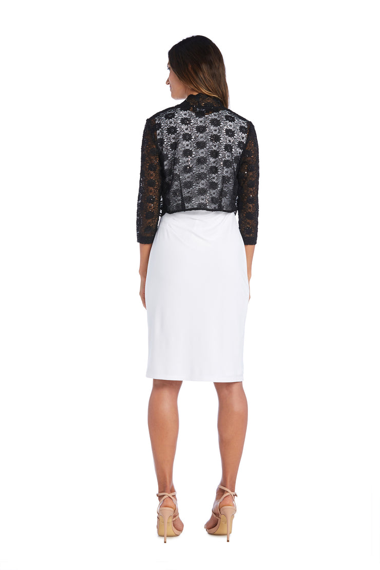 Lace Bolero with Scalloped Edges