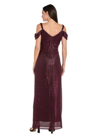 Metallic off The Shoulder Dress - Petite