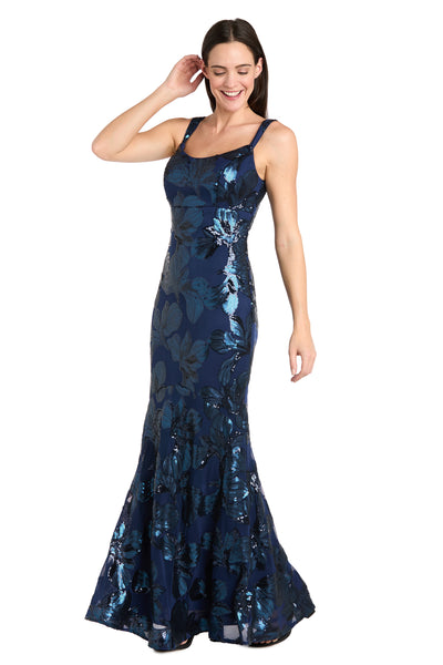Matte Sequin Gown - Petite