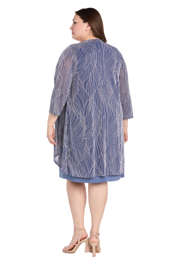 Cadet Sparkle Jacket Dress Set - Plus