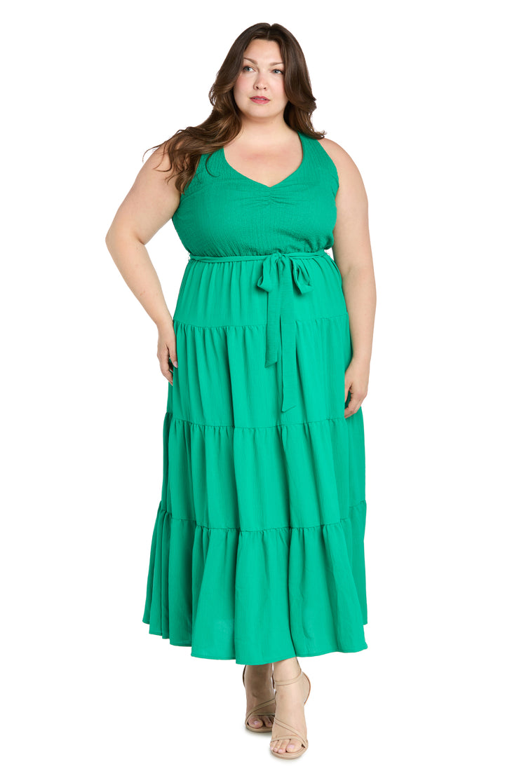 Jade Grace Tiered Maxi Dress Jade / 16W Jade Grace Tiered Maxi Dress Jade / 16W