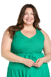 Jade Grace Tiered Maxi Dress
