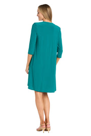 Green Harmony Jacket Dress - Petite