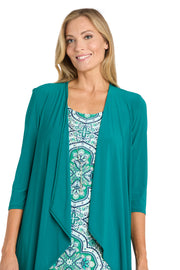 Green Harmony Jacket Dress - Petite