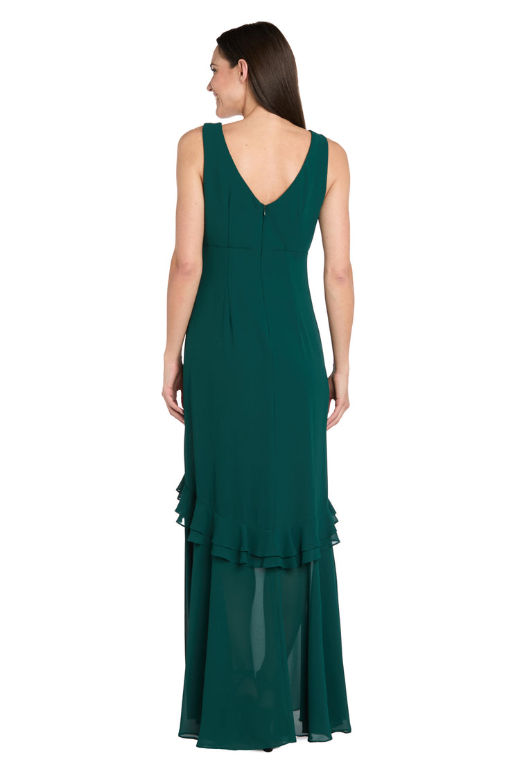 Ruffled Chiffon Dress