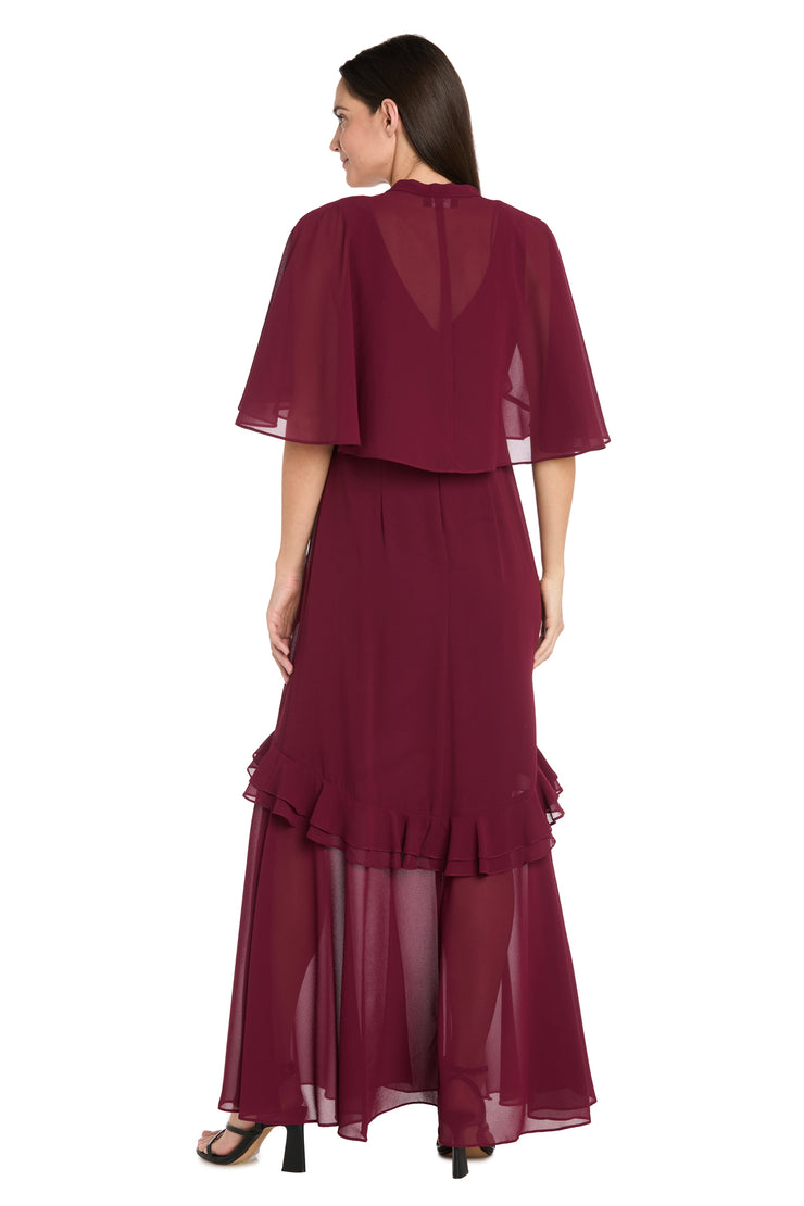 Ruffled Chiffon Dress