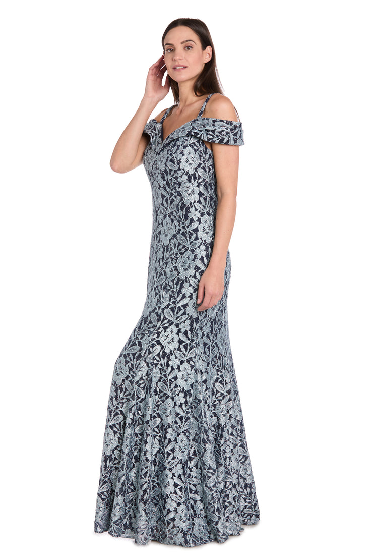 Off The Shoulder Evening Gown