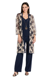 Bloom 3D Floral Pant Suit
