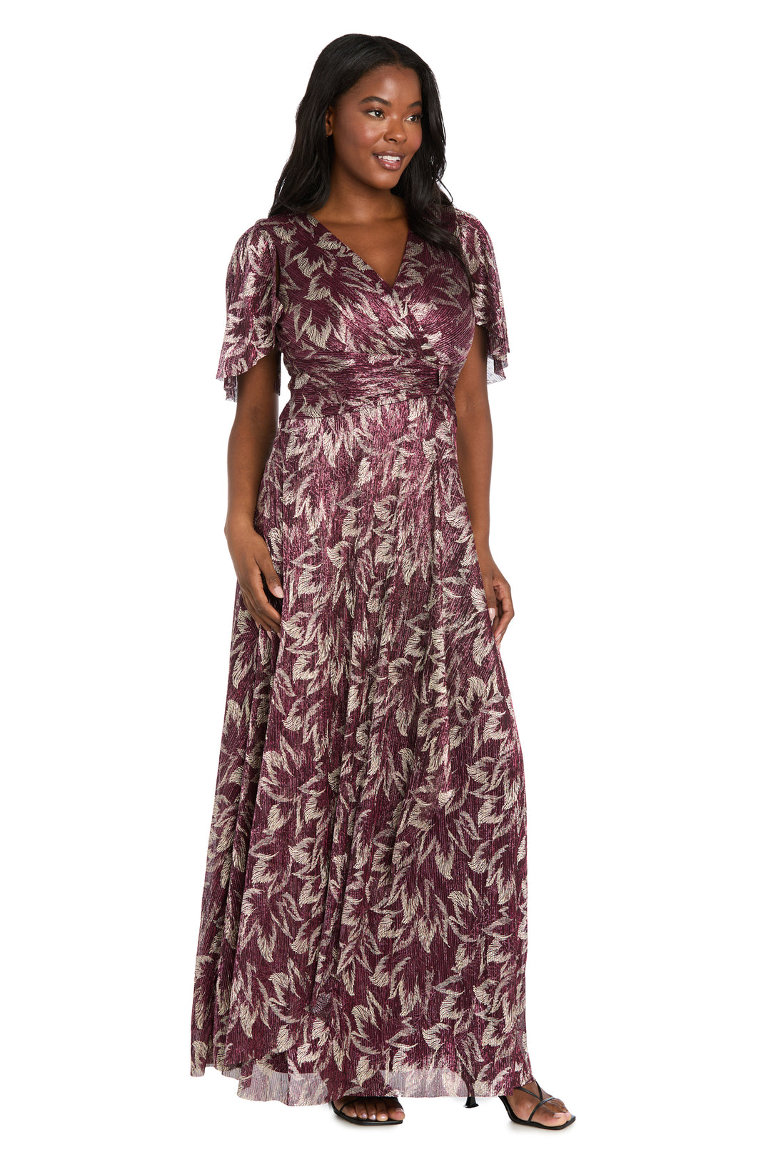 Metallic Maxi Dress – R&M Richards