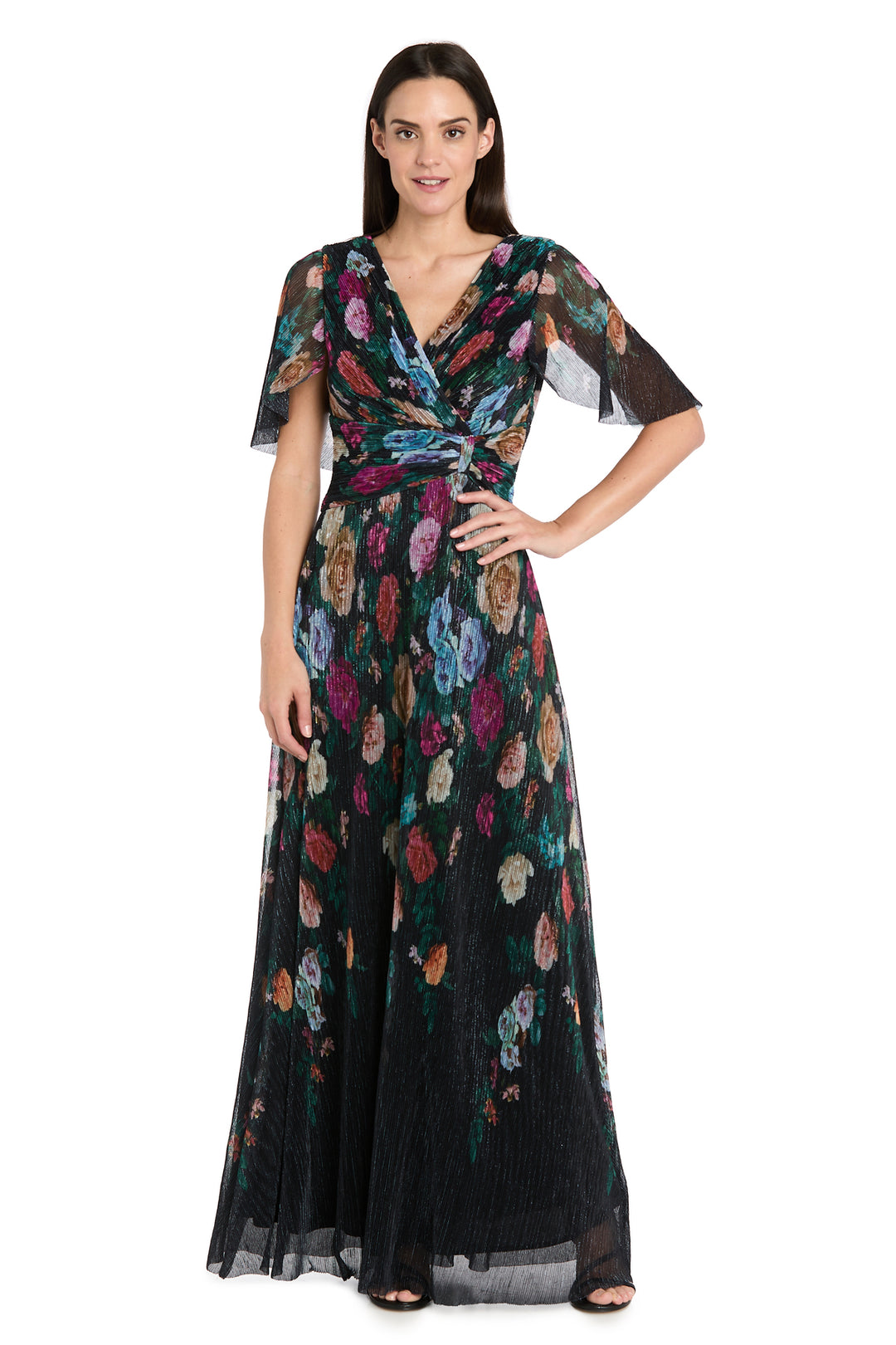 r & m richards gowns & formal dresses Enchanted Garden Chiffon Gown Dress your mom for Measuring approximately 58 inches published_date:2024-10-29T05:55:22Z Color:Deep Mocha