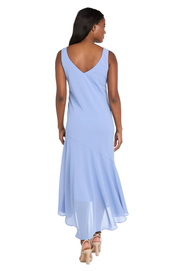 Celeste Beaded Jacket Dress with Tiered Skirt - Petite