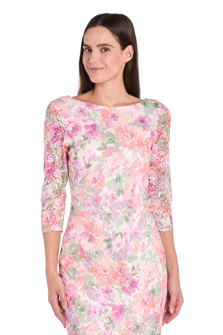 Petal Poise Lace Dress