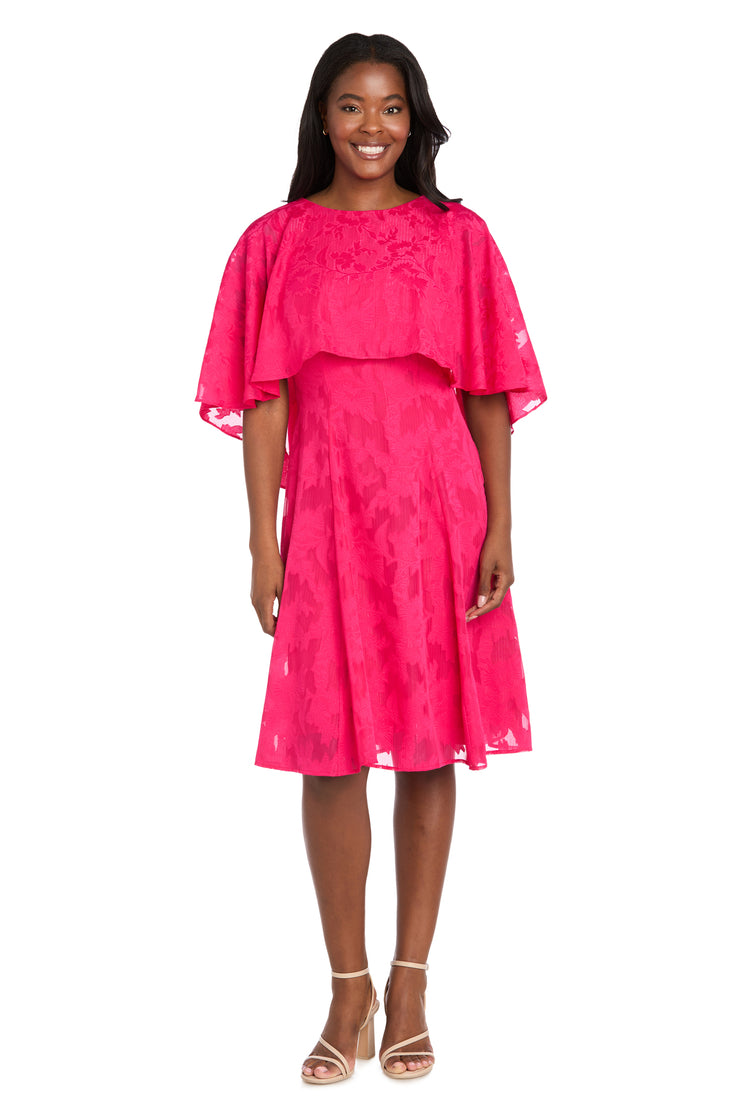 Elegance In Bloom Cape Dress – R&M Richards