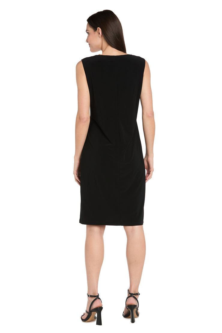 Two-Piece Metallic Tiger Stripe Jacket Dress