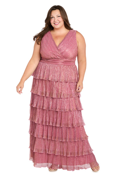 r&m richards dresses Women's Elegant Textured Floral Print Maxi Dress | V-Neck Gown W/Ruched Knotted Waist Some have expressed satisfaction with the length of the dress R&M Richards - Dresses, Evening